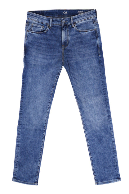 C&A MENS SKINNY JEANS-DENIM BLUE