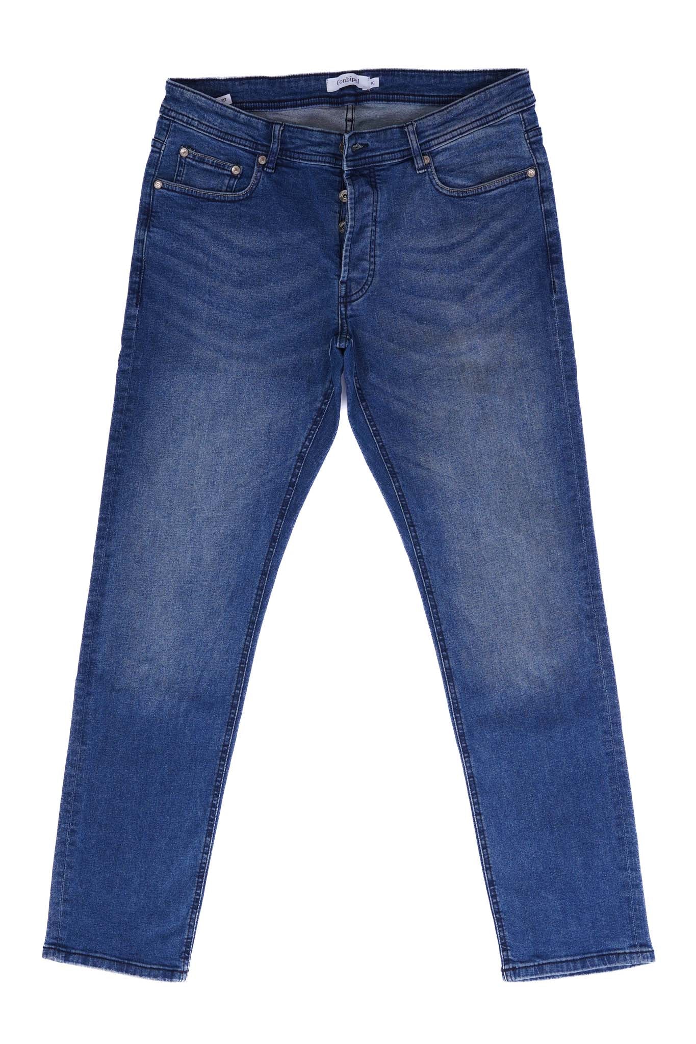 CONBIPEL. MENS STRAIGHT FIT JEANS | DENIM BLUE