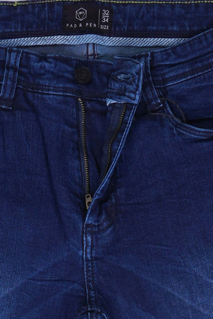 PAD & PEN -REGULAR FIT-JEANS-MENS | DENIM BLUE