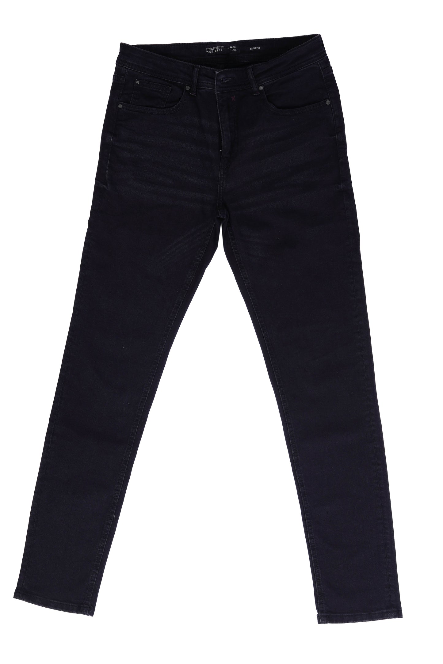 MEDICINE MEN SLIM FIT-BLACK JEANS