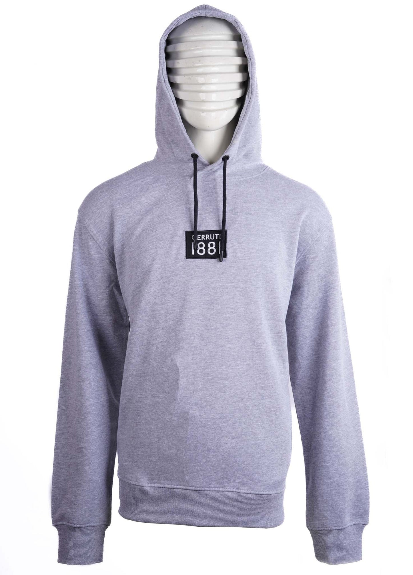 CERRUTI 1881-LOGO HOODIE MEN | GREY