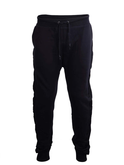 C.E.R.R.U.T.I 1881-BITTI MENS JOGGING TROUSER-WITH STRIP | BLACK