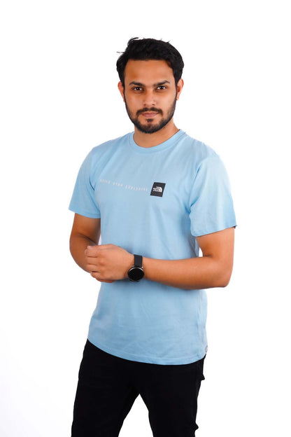 TNF-NSE-PREMIUM TEE SHIRT | STORM BLUE