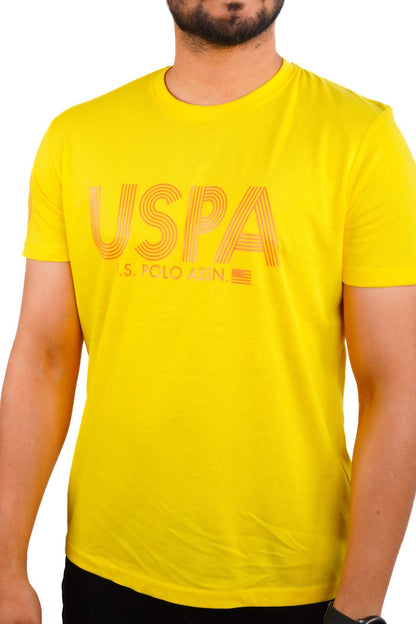 U.S. POLO ASSN. GRAPHIC PRINT-CLASSIC T-SHIRT | YELLOW