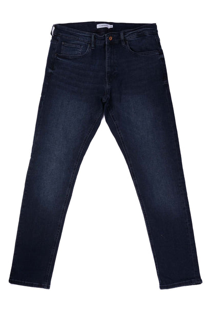 CONBIPEL. MENS STRAIGHT FIT JEANS | DENIM DARK BLUE