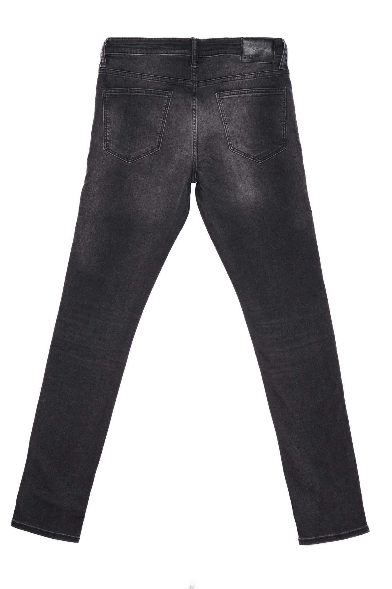 C.&.A MENS SKINNY JEANS-DENIM BLACK