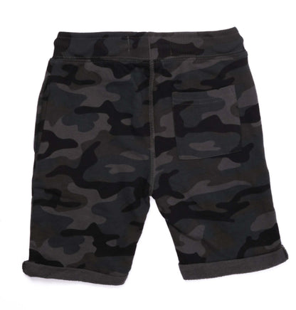 P.A.L.M.I.N.O PREMIUM QUALITY ARMY GREY PRINTED SHORT