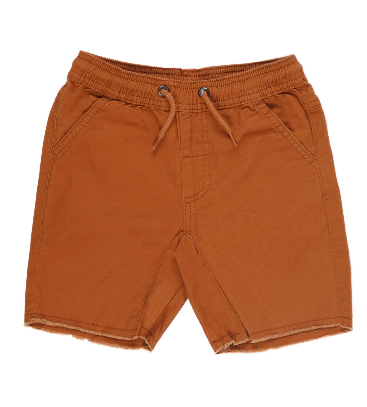 K-D | BOYS MUSTARD BASIC SHORTS