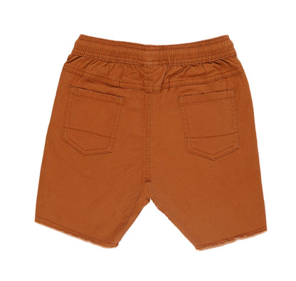 K-D | BOYS MUSTARD BASIC SHORTS