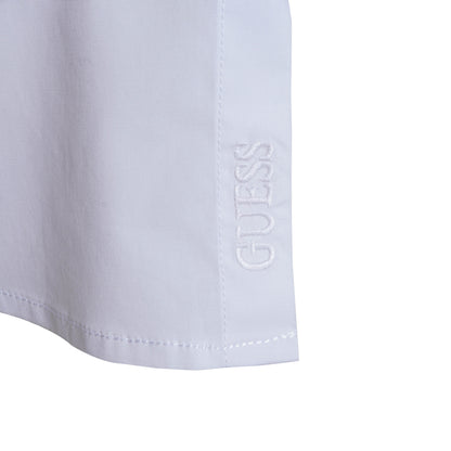 GUESS-LOS ANGELES-PREMIUM-HALF SLEEVE-SLIM FIT-SHIRT | WHITE