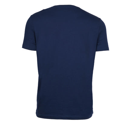 WHAT'S TODAY-CLASSIC GRAPHICAL PRINTED T-SHIRT | DARK BLUE