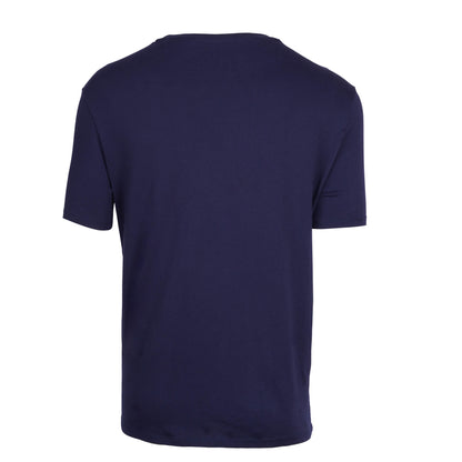 GUESS-MENS CLASSIC GRAPHIC LOGO T-SHIRT | DK BLUE