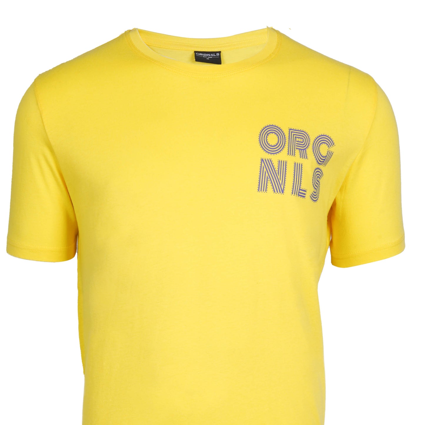 ORIGINALS ROUND NECK T SHIRT | YELLOW