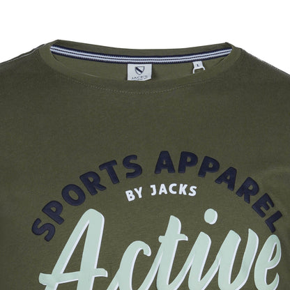 JACK'S-SPORTS APPAREL BY JACK'S-MEN-TEE | OLIVE GREEN