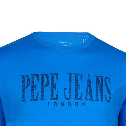 PEPE JEANS T-SHIRT-MENS-REGULAR FIT | BLUE