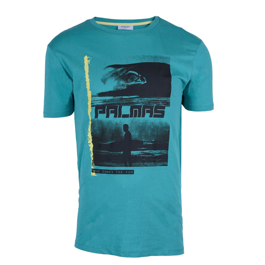 BLACKDOT SHORT SLEEVE T SHIRT | SEA GREEN