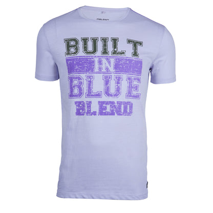 BLEND. CREW NECK-MANS-TEE SHIRT | L.PURPLE