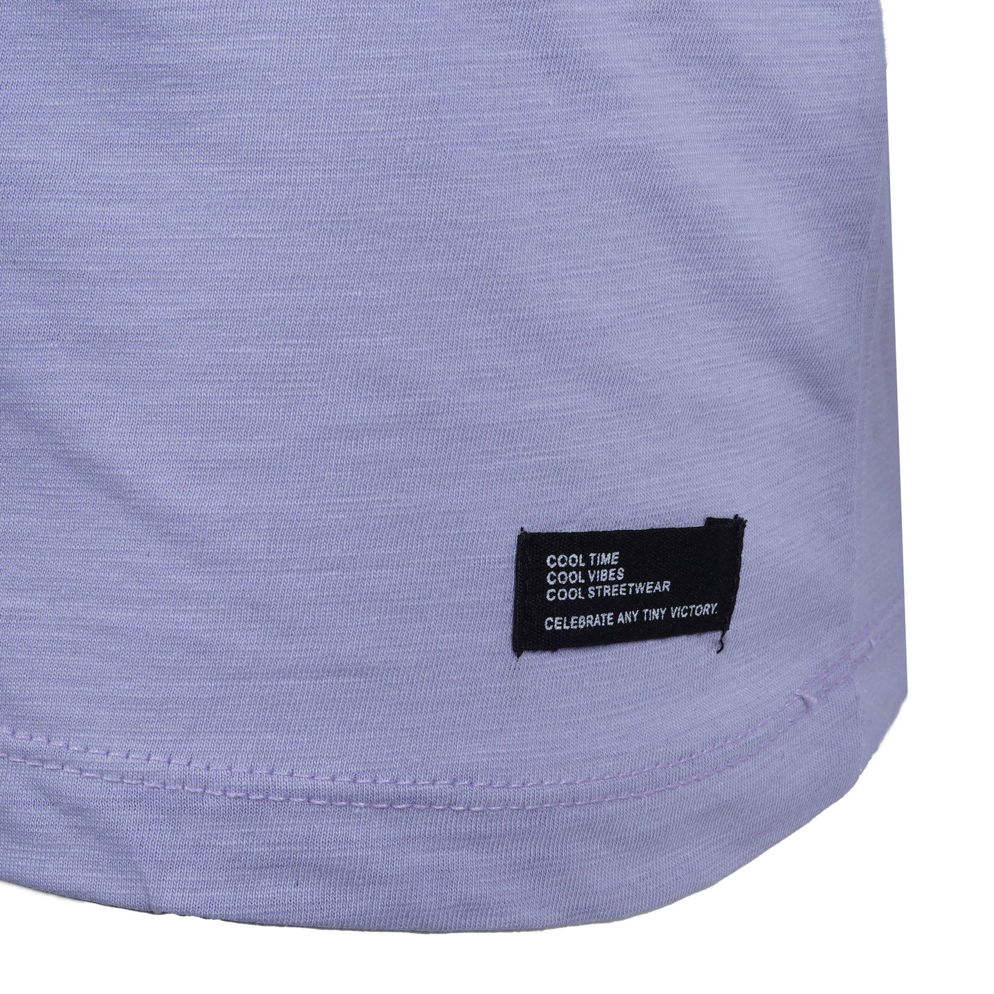 BLEND. CREW NECK-MANS-TEE SHIRT | L.PURPLE