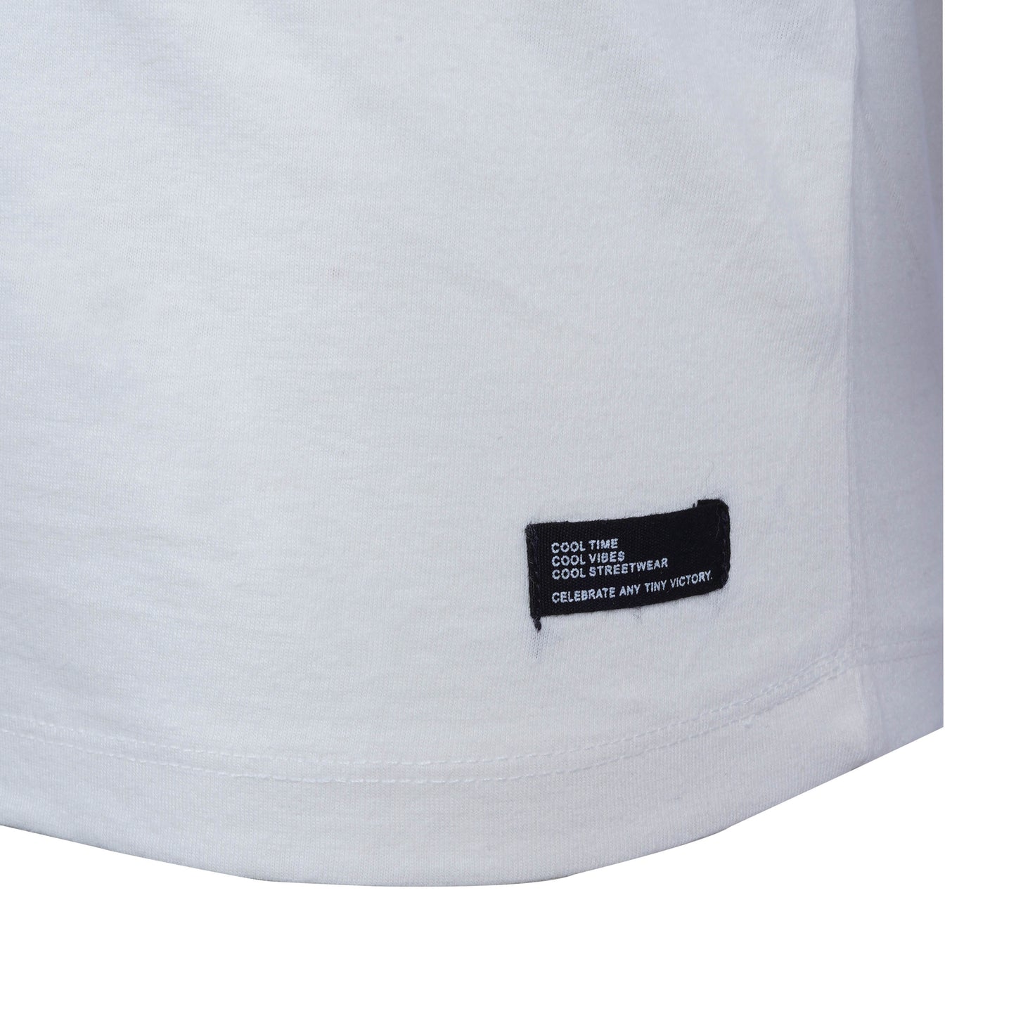 BLEND. CREW NECK-MANS-TEE SHIRT | WHITE