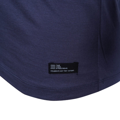 BLEND. CREW NECK-MANS-TEE SHIRT | PIGEON BLUE