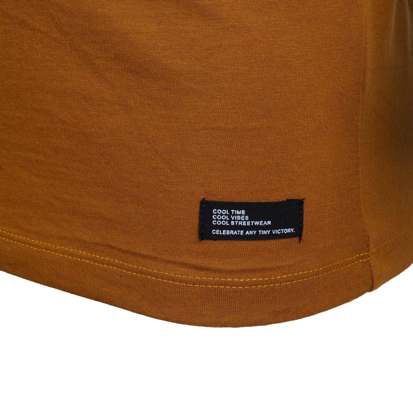 BLEND. CREW NECK-MANS-TEE SHIRT | HONEY