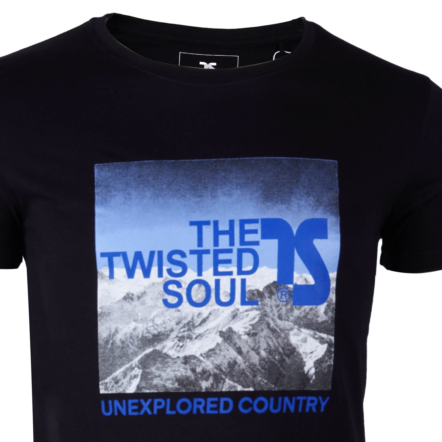 TWISTED SOUL MENS TEE SHIRT | BLACK