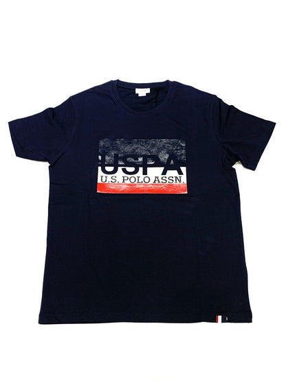 U.S. POLO ASSN. CLASSIC PRINT T-SHIRT | NAVY BLUE