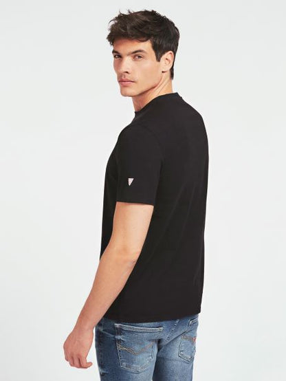 GUESS - NINETEEN EIGHTYONE EDITION  REGULAR FIT T-SHIRT | BLACK