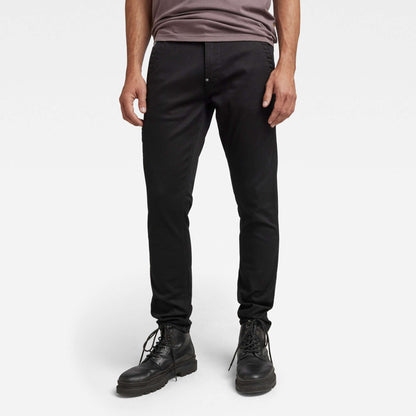 G-S.T.A.R R.A.W MENS SKINNY CHINO | BLACK