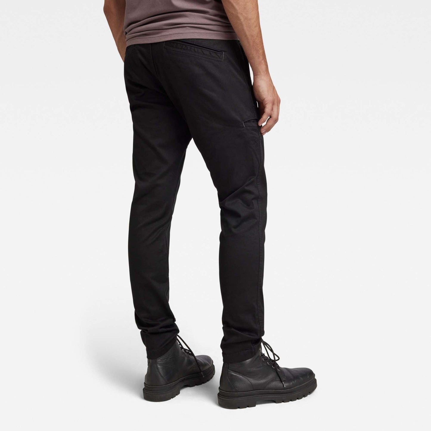 G-S.T.A.R R.A.W MENS SKINNY CHINO | BLACK