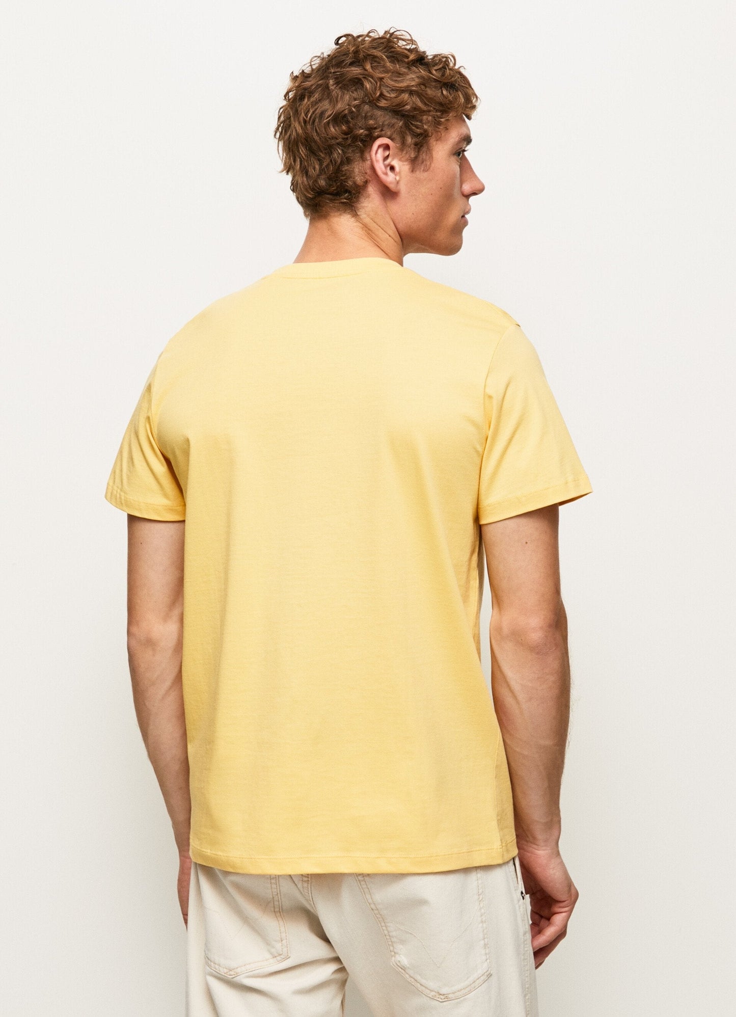 PEPE JEANS LONDON-PREMIUM T-SHIRT | YELLOW