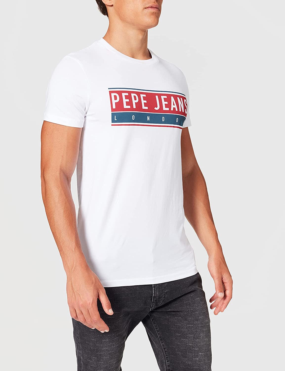 PEPE JEANS JAYO LONDON REGULAR FIT-T-SHIRT | WHITE