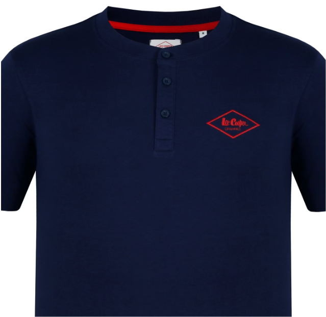 LEE COOPER. PREMIUM T-SHIRT REGULAR FIT UNISEX | NAVY