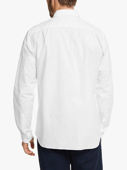 LACOSTE PREMIUM OXFORD SHIRT-MEN | WHITE