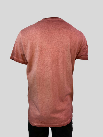 LIBERTO PRINTED MEN'S T-SHIRT | LIGHT PINK