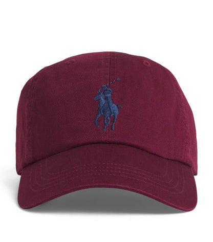 RALPH LAUREN – BIG PONY LOGO BASEBALL CAP | MAROON