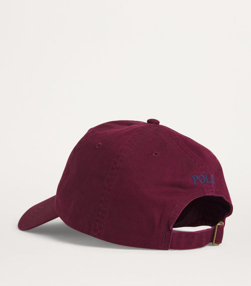 RALPH LAUREN – BIG PONY LOGO BASEBALL CAP | MAROON