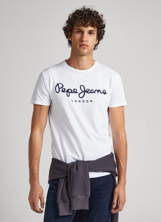 PEPE JEANS LONDON-PREMIUM T-SHIRT | WHITE