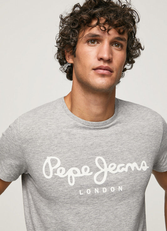 PEPE JEANS LONDON-PREMIUM T-SHIRT | GREY