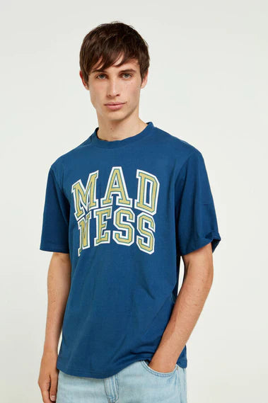 SPRING FIELD.-MADNESS-PRINTED | DARK BLUE