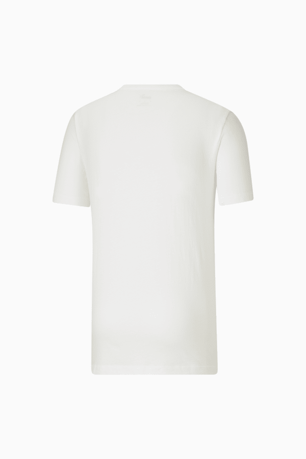 PUMA LOGO MEN SLIM FIT T-SHIRT | WHITE