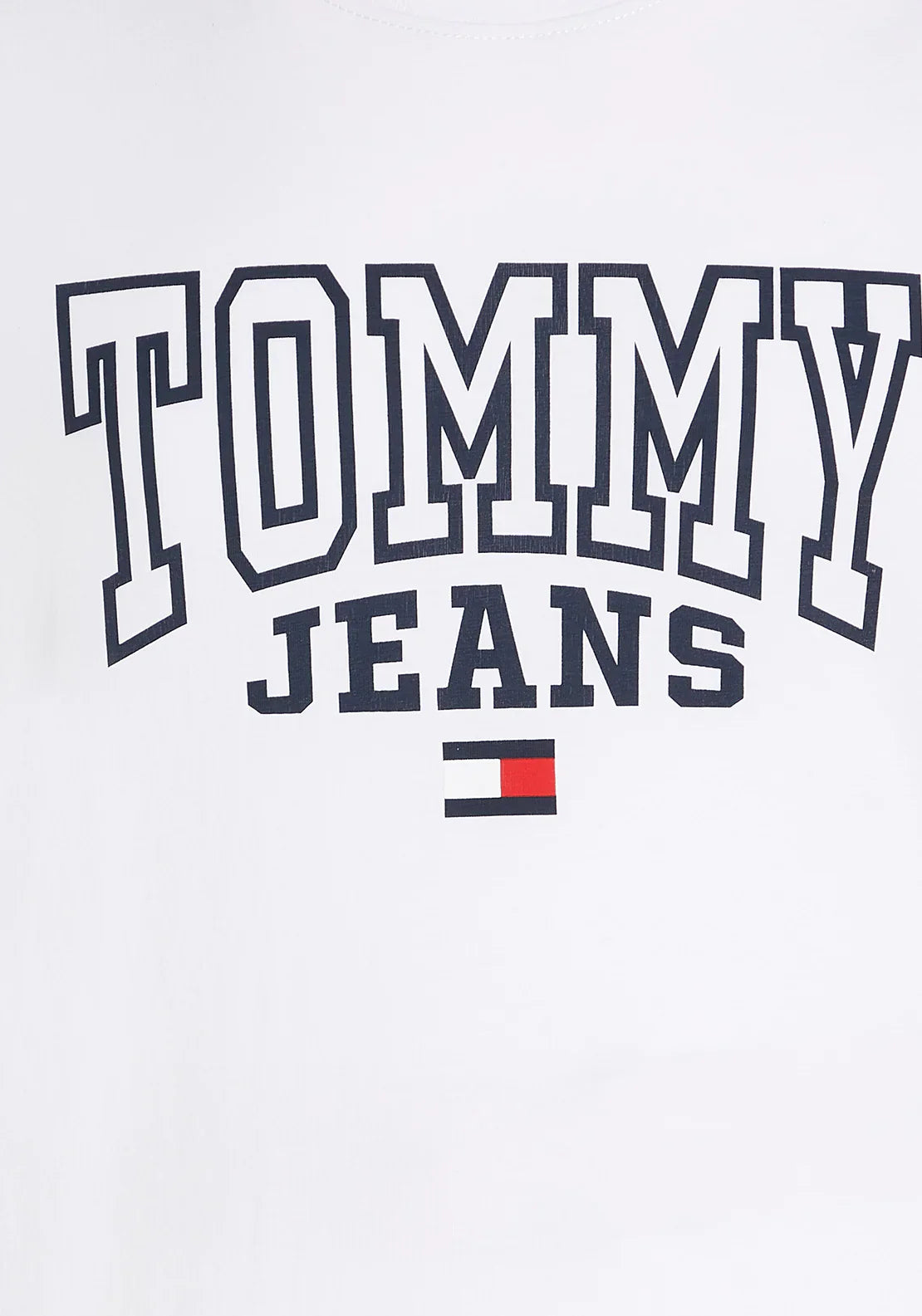 TOMMY JEANS ENTRY GRAPHIC TEE SHIRT | WHITE