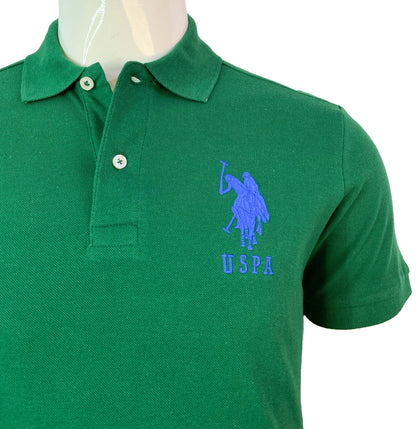 U.S POLO ASSN. PIQUE PRINTED GRAPHIC POLO-MENS | GREEN