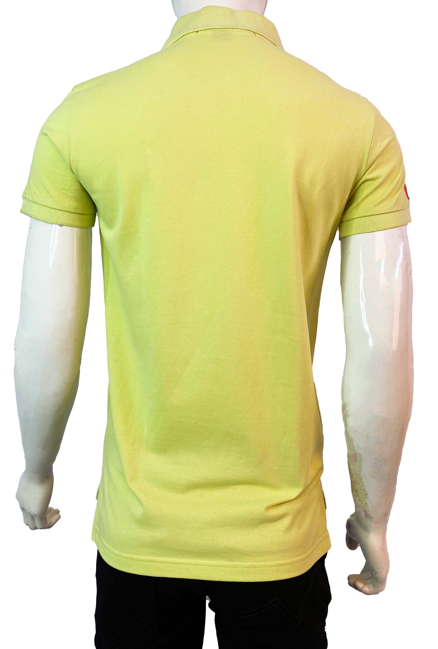 U.S POLO ASSN. PIQUE PRINTED GRAPHIC POLO-MENS | LIME