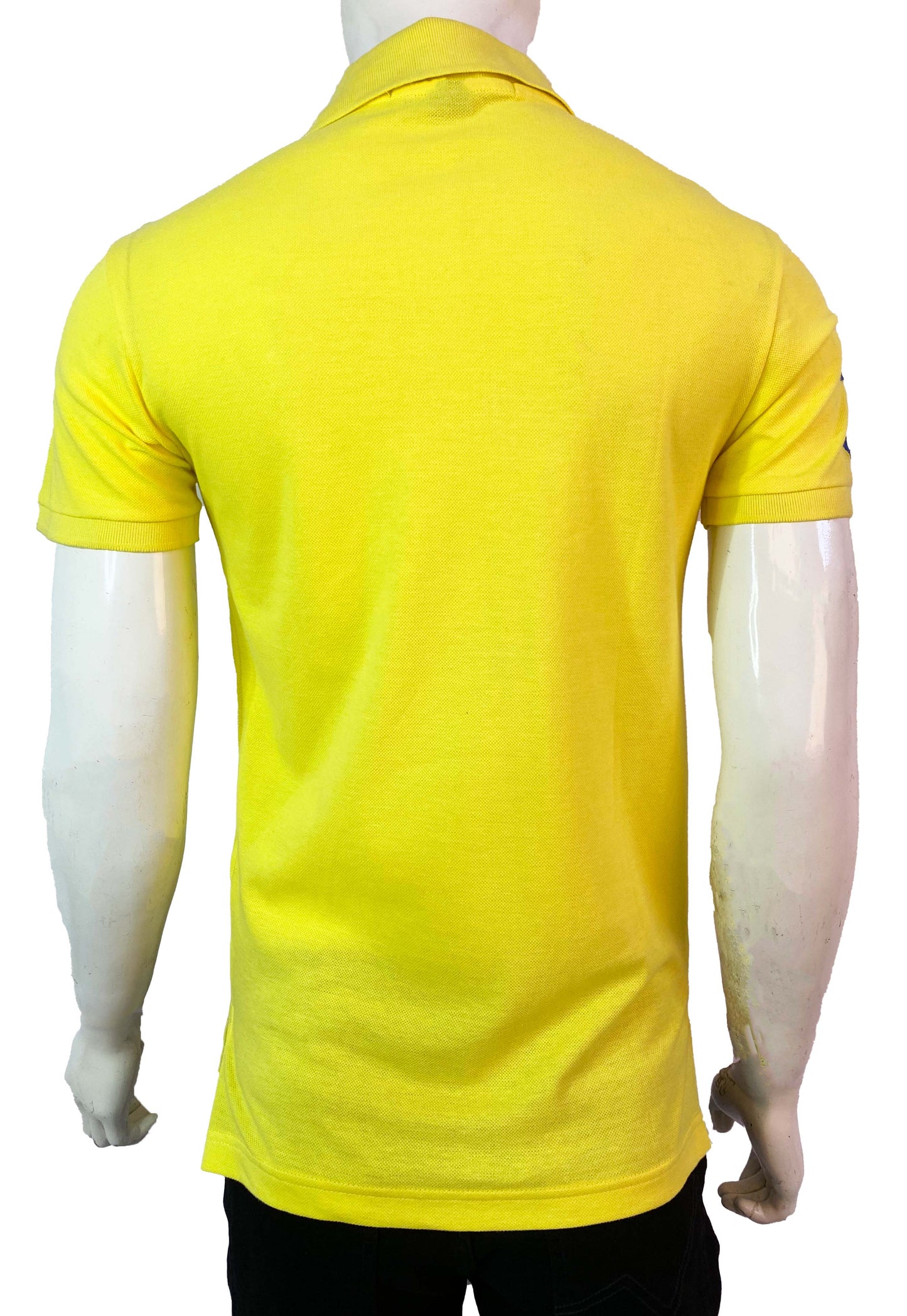 U.S POLO ASSN. PIQUE PRINTED GRAPHIC POLO-MENS | YELLOW