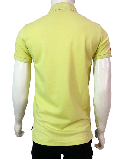 U.S POLO ASSN PIQUE PRINTED GRAPHIC POLO-MENS | YELLOW