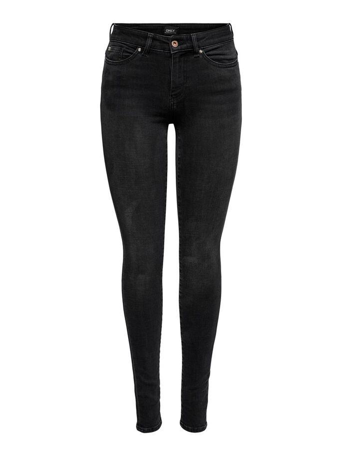 ONLY SKINNY JEANS HIGH RISE | BLACK