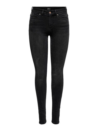 ONLY SKINNY JEANS HIGH RISE | BLACK