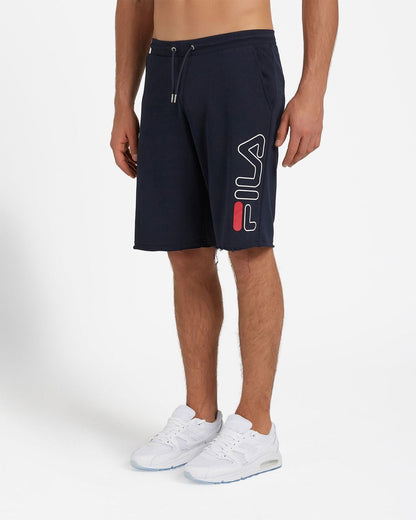 FILA LOGO BASIC MEN SHORT  | DARK BLUE