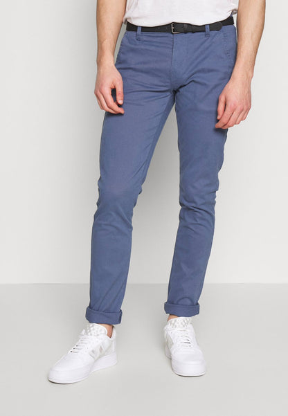 J.LIND-Classic-Men-Chinos | Dusty Blue